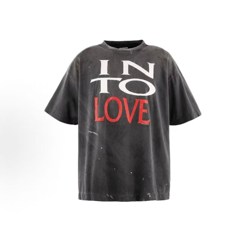 Saint Michael Into Love Vintage Distressed Tee