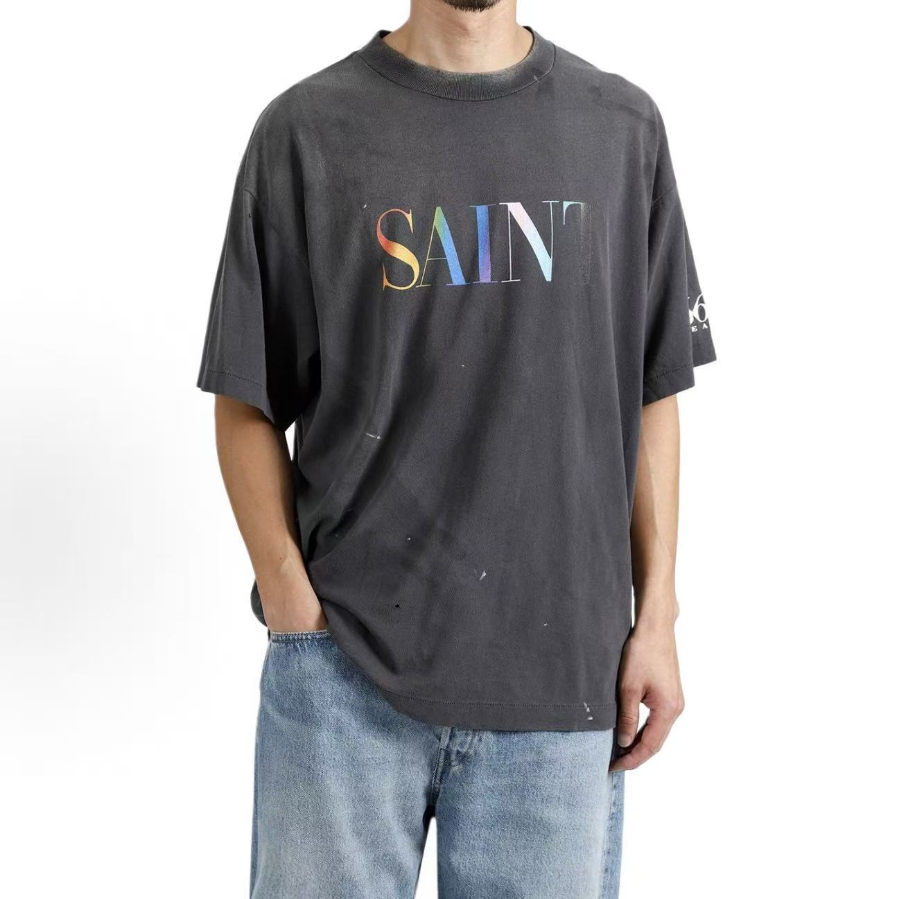 Saint Michael Rainbow Saint Vintage Washed Tee