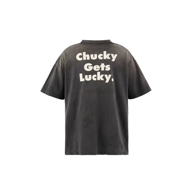 Saint Michael Bride Of Chucky Vintage Washed Tee