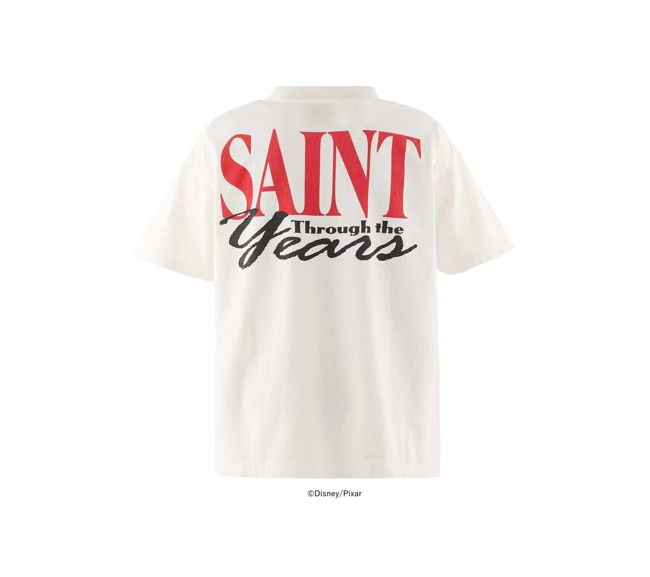 Saint Michael Woody & Buzz White Graphic Tee