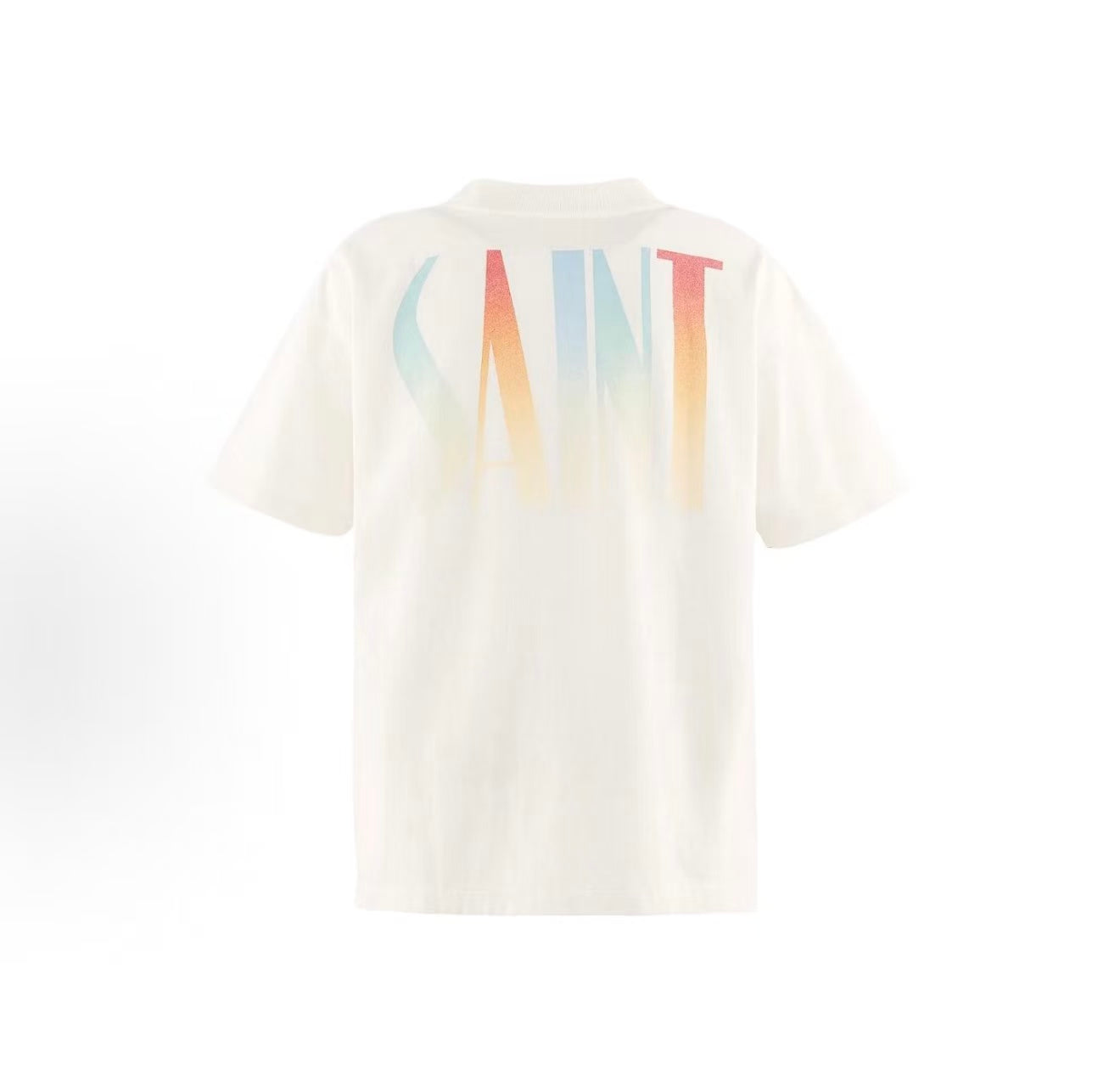 Saint Michael Fantasia Cartoon Print White Tee