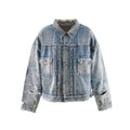 Saint Michael Distressed Vintage Denim Jacket