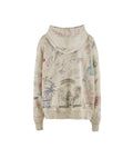 Saint Michael Born LA Saint Sketch Print Hoodie