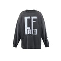 Saint Michael Eternal Praying Hands Washed Black Long Sleeve Tee