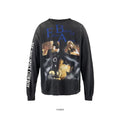 Saint Michael Cowboy Bebop Vintage Washed Black Long Sleeve Tee