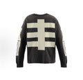 Saint Michael Skeleton Ribcage Washed Long Sleeve Tee