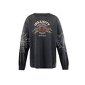 Saint Michael Insanity Spider Web Vintage Washed Long Sleeve Tee