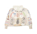 Saint Michael Full‑Print Vintage Graffiti Hoodie