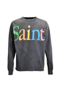 Saint Michael Rainbow Saint Logo Vintage Washed Long Sleeve Tee