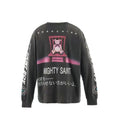 Saint Michael Pluto Anime Vintage Washed Long Sleeve Tee