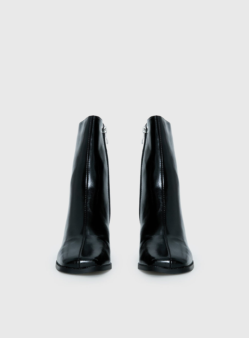 Zilah Heeled Ankle Boots Black
