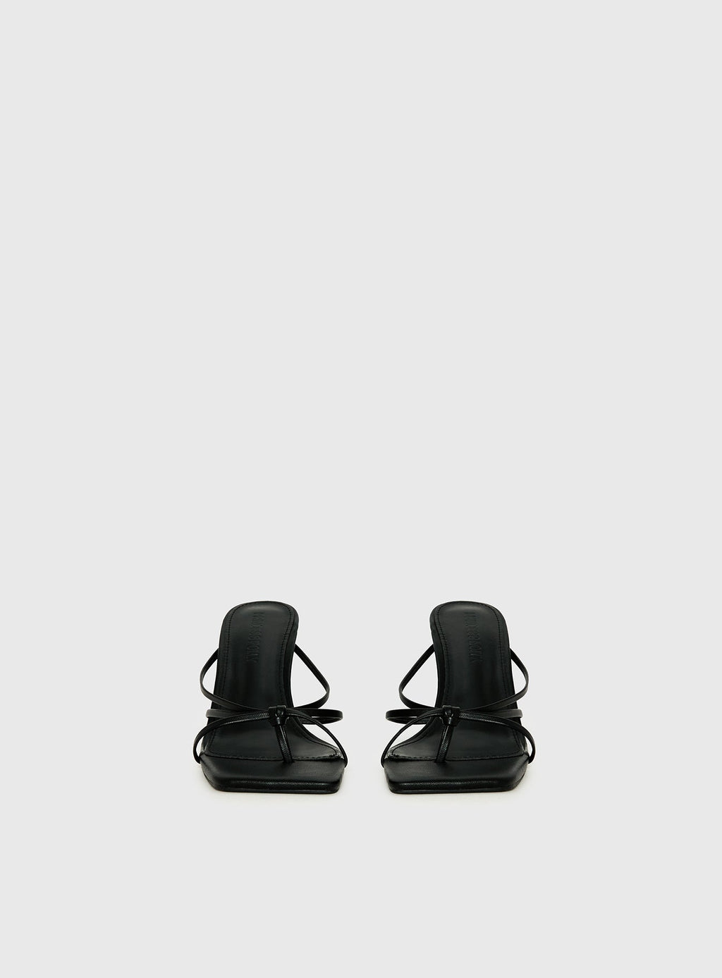 Evena Strappy Heels Black