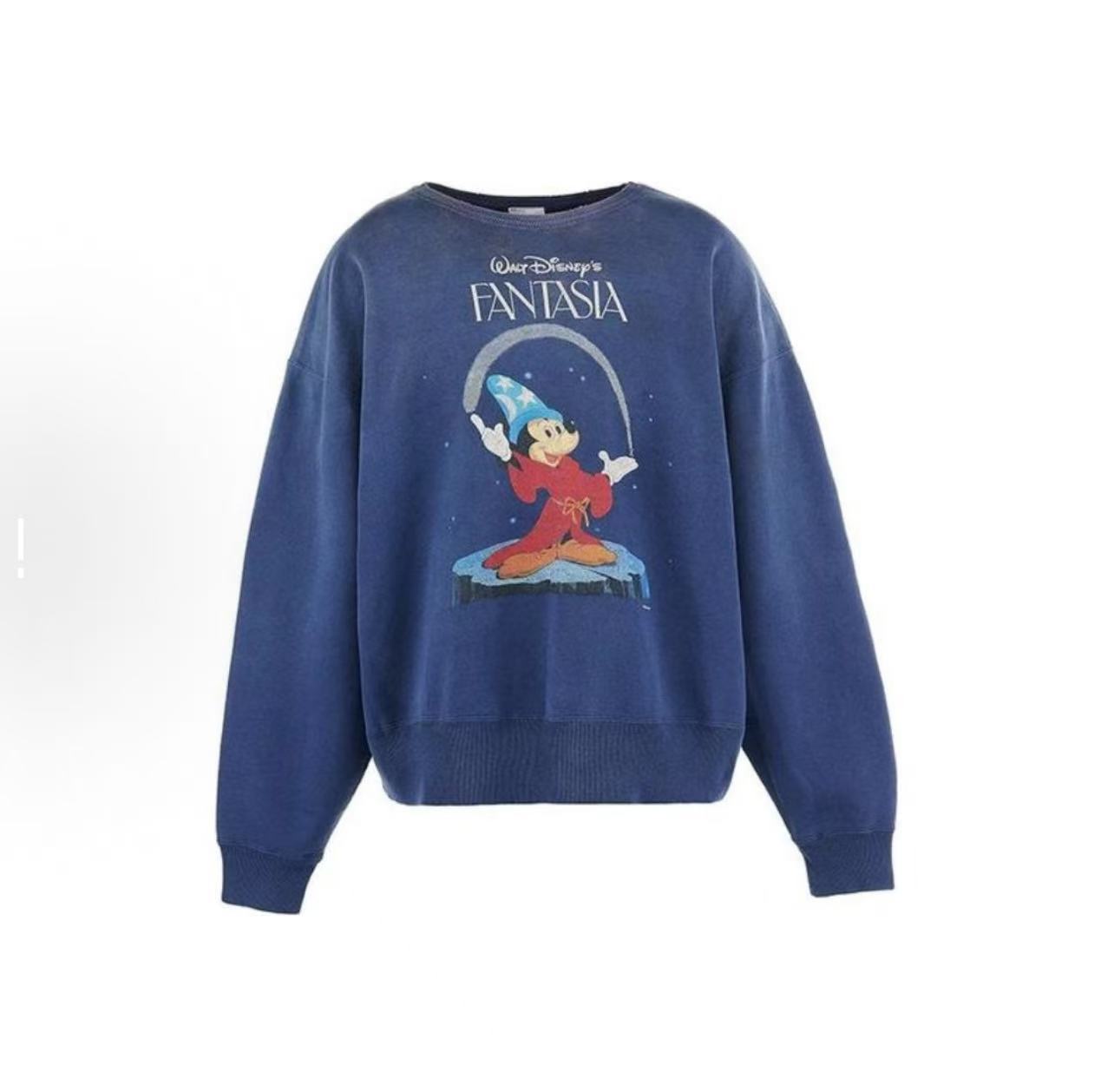 Saint Michael Fantasia Mickey Vintage Crewneck Sweatshirt
