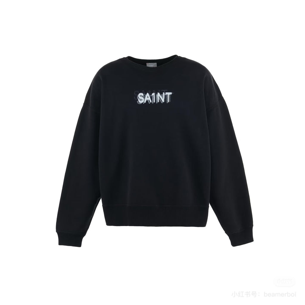Saint Michael SA1NT Seven Sins Black Crewneck Sweatshirt