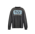 Saint Michael Love Neon Graphic Vintage Washed Long Sleeve Tee