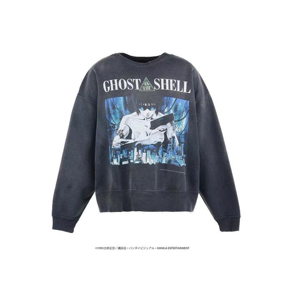 Saint Michael Ghost In The Shell Vintage Crewneck Sweatshirt