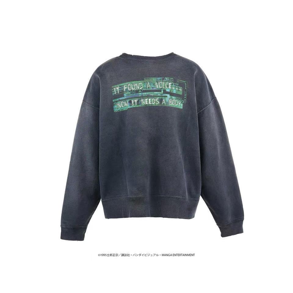 Saint Michael Ghost In The Shell Vintage Crewneck Sweatshirt