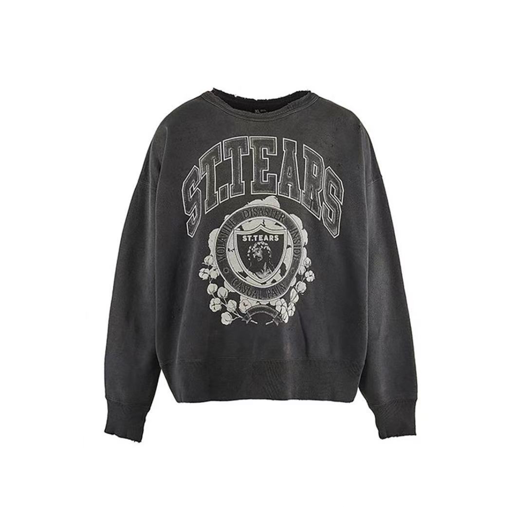 Saint Michael ST.TEARS Crest Vintage Crewneck Sweatshirt