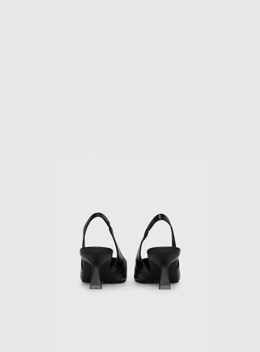 Denalia Pointed Toe Heels Black Matte