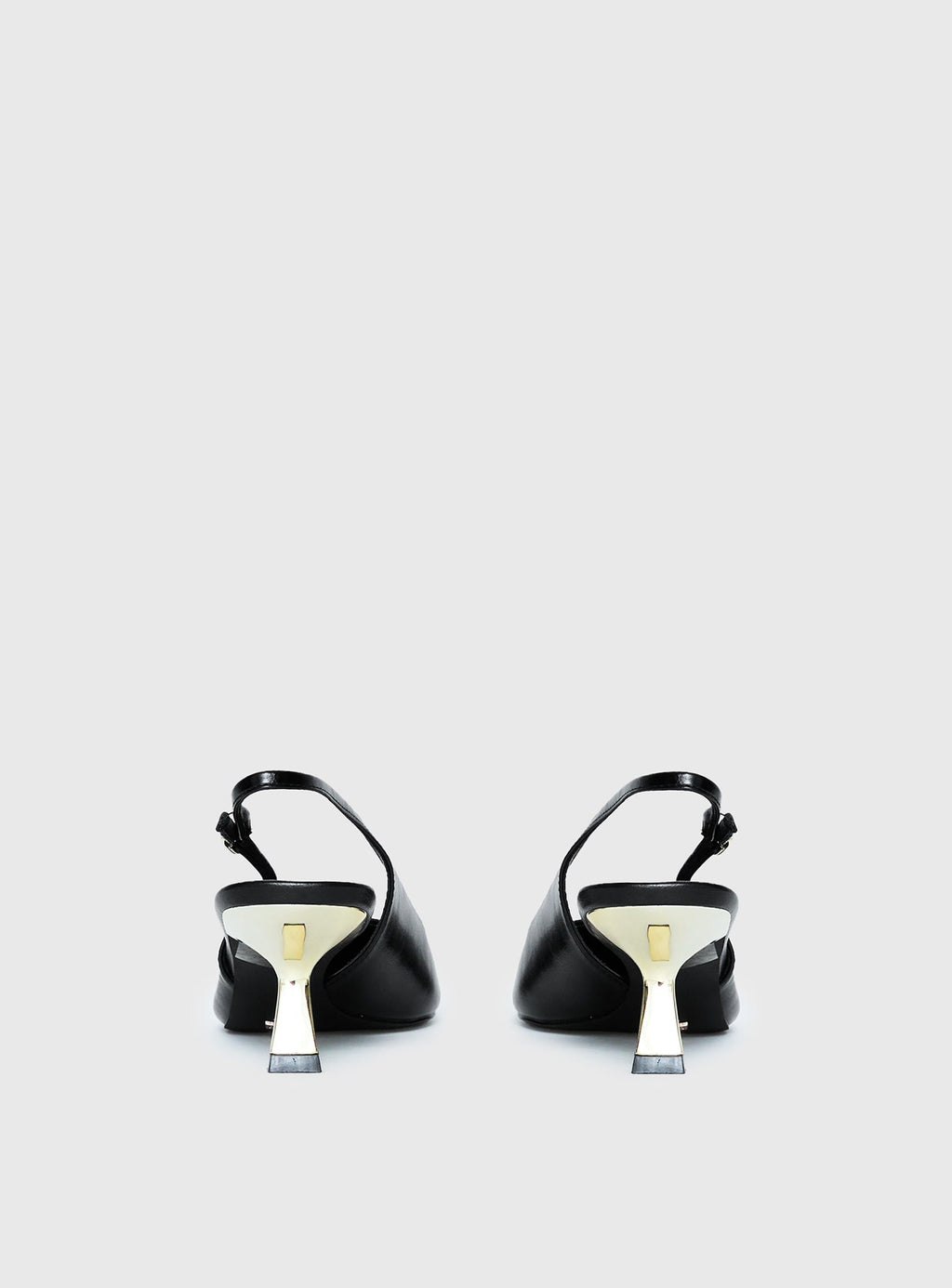 Billini Anaya Pointed Toe Heels Black / Gold