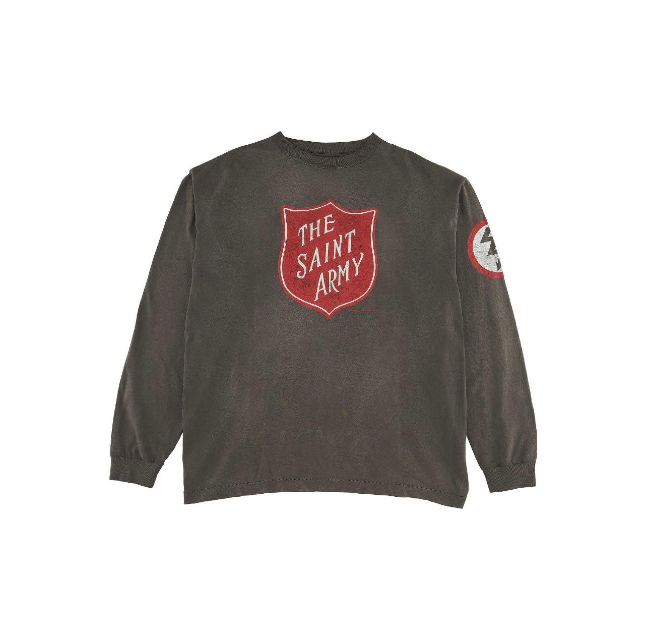 Saint Michael The Saint Army Vampire People Washed Black Long Sleeve Tee