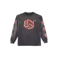 Saint Michael Dice Graphic Vintage Washed Long Sleeve Tee