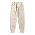 Saint Michael Vintage Skeleton Panel Print Oat Jogger Pants