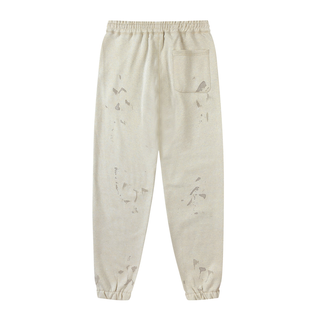 Saint Michael Blood Of The Son Oat Distressed Jogger Pants