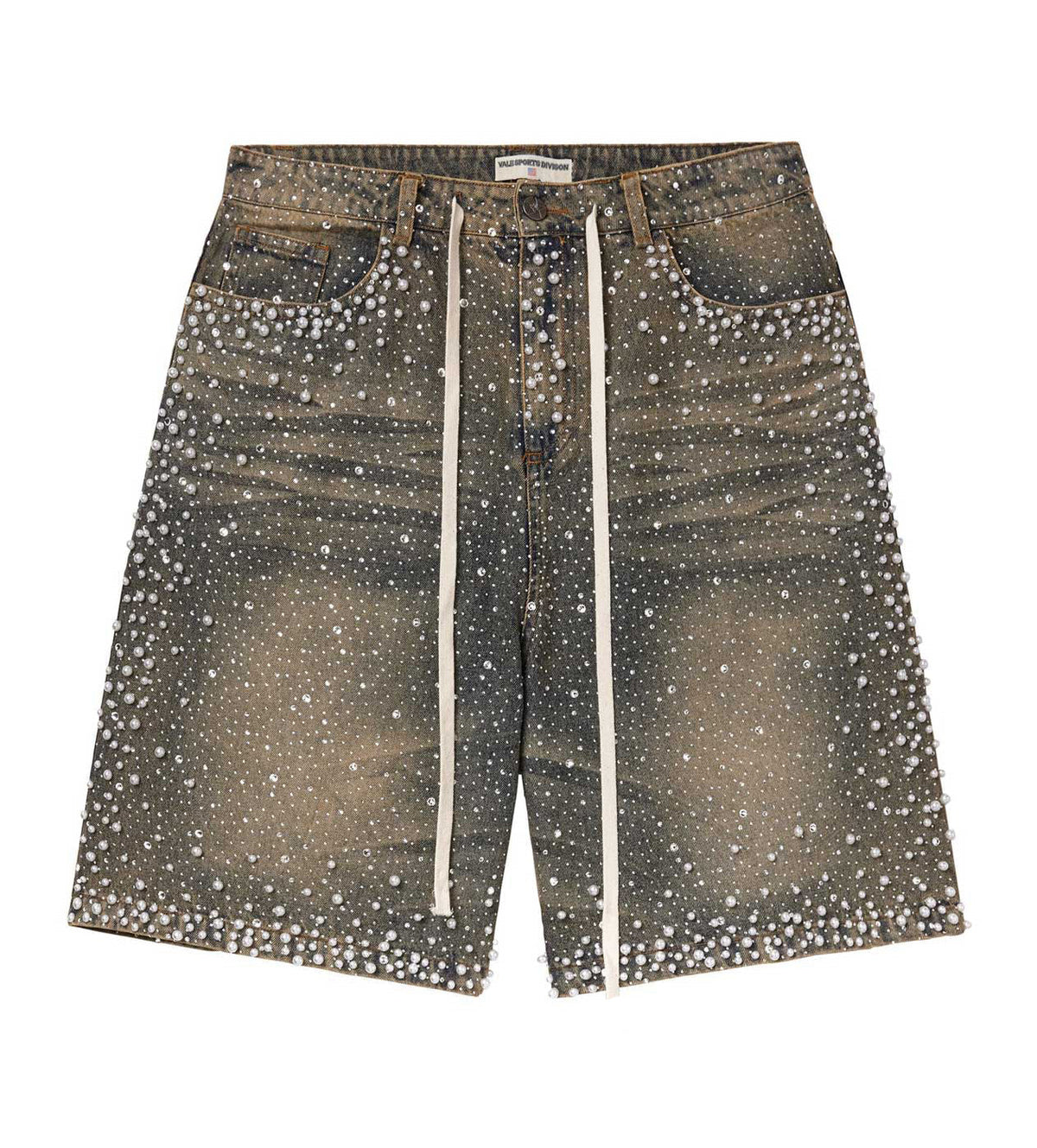 Vale Forever Rainstorm Jorts Mid Wash