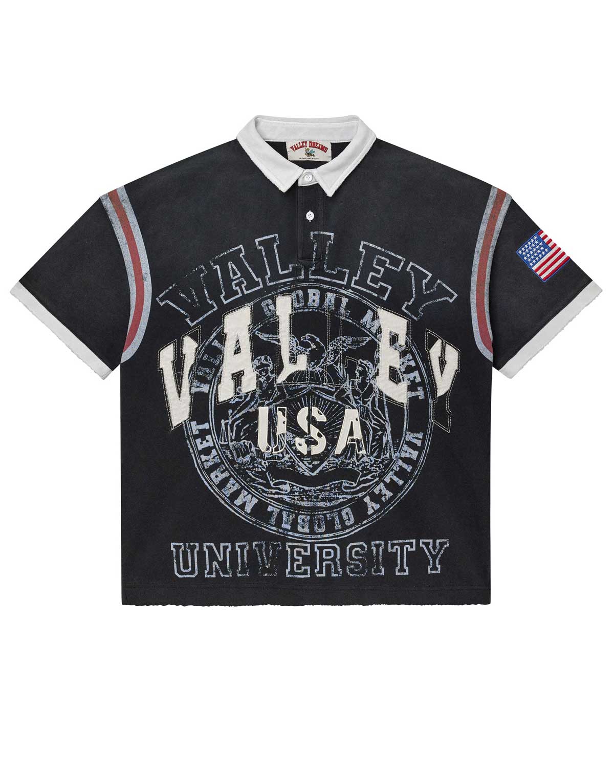 Vale Forever USA Rugby Tee Black