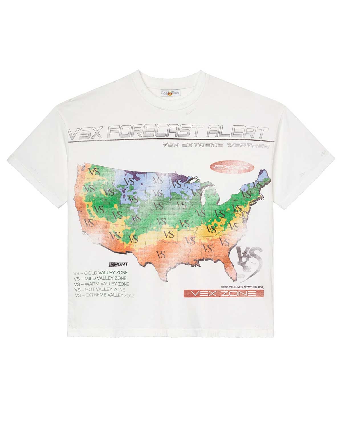 Vale Forever Weatherman Tee White